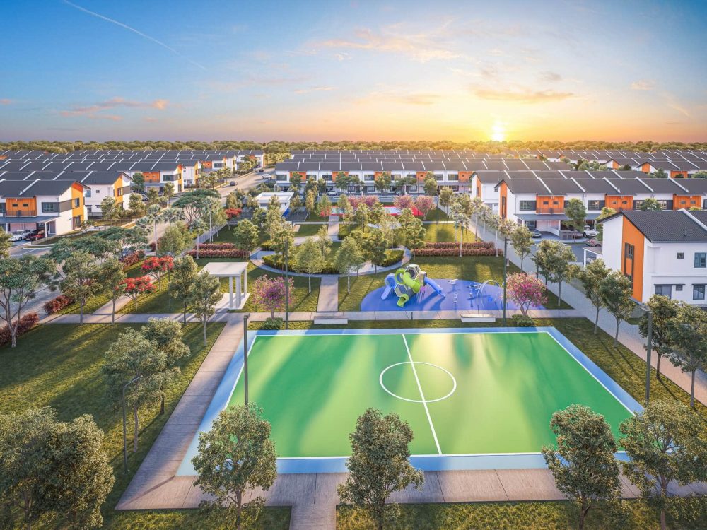 12 facility view of playground and garden